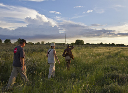 Botswana Footprints - Kalahari Plains bushmen walk Botswana Footprints - Kalahari Plains bushmen walk