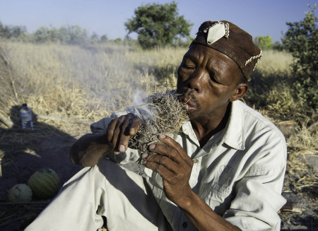 Botswana Footprints - Tau Pan bushman Botswana Footprints - Tau Pan bushman
